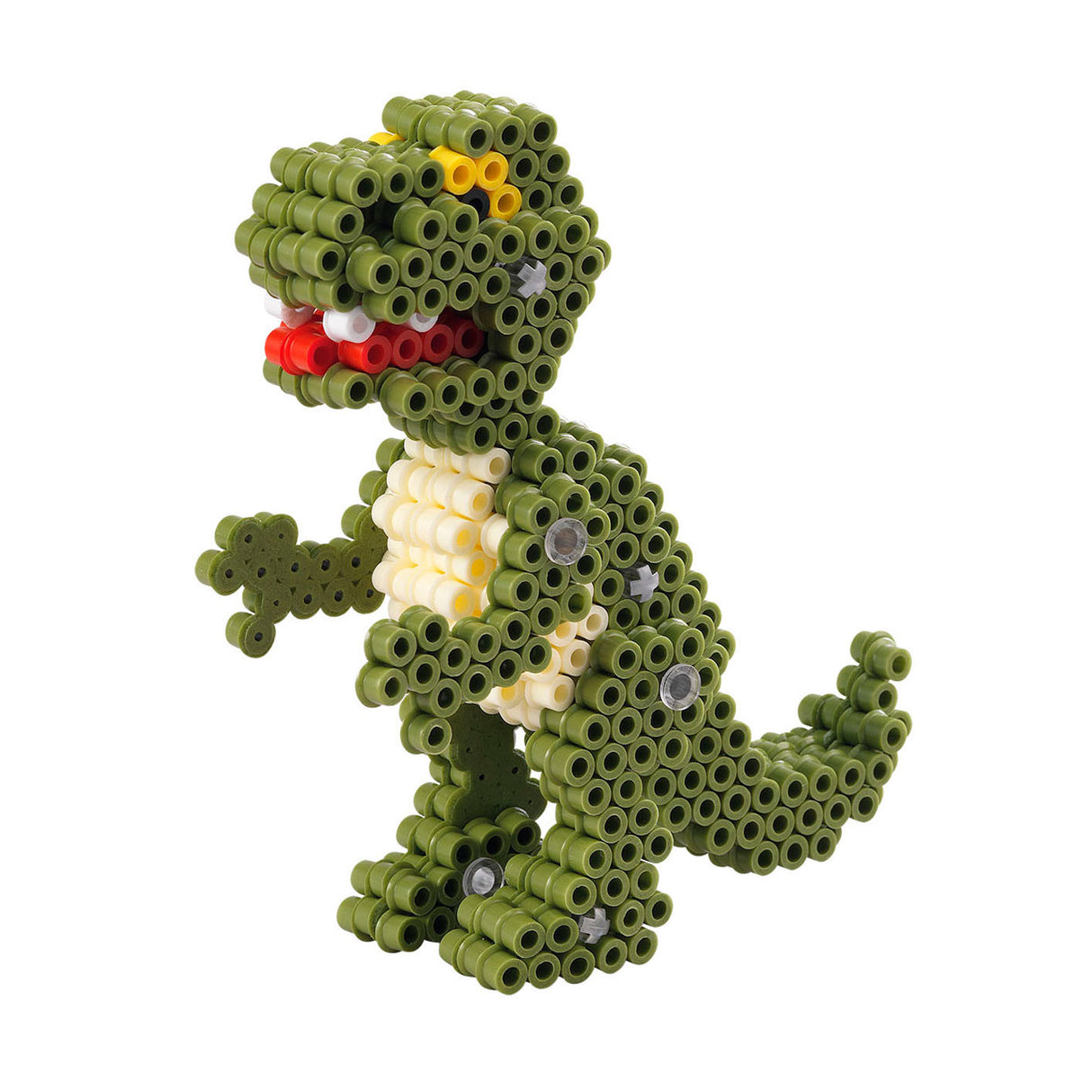 Hama strykeperle sett 3d dino, 2500st.