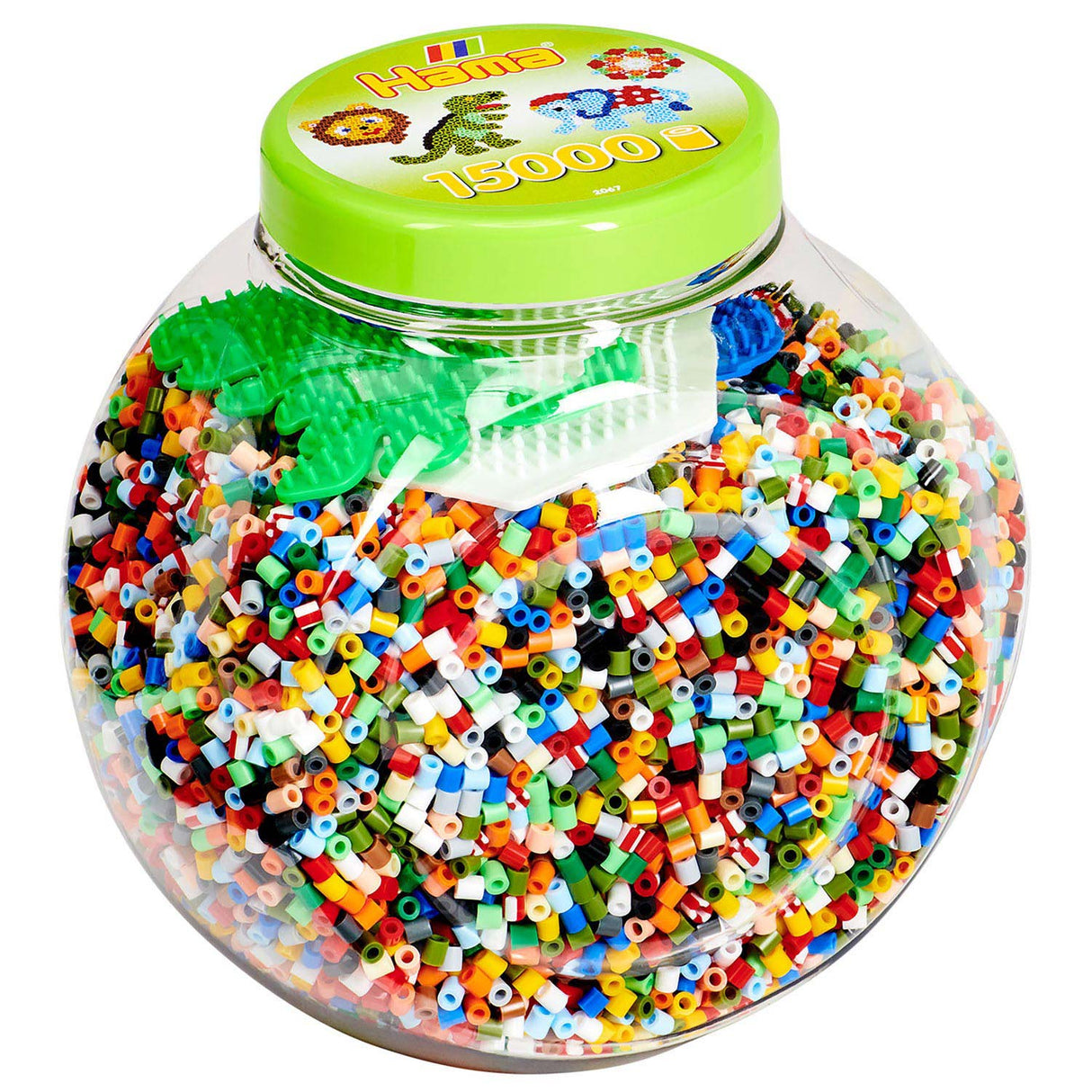 Hama String perle sett i potten, 15.000.