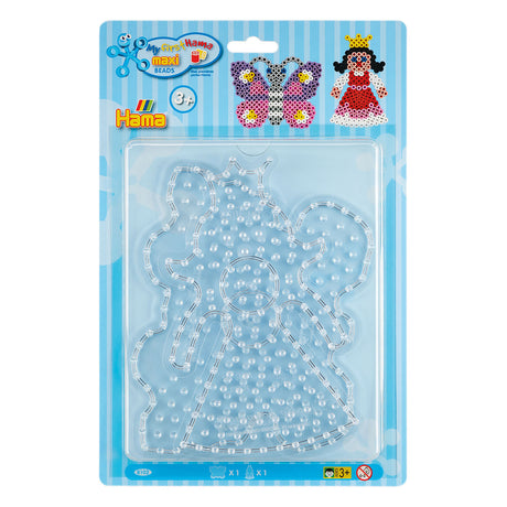 Plaques de perles de fer Hama Maxi - papillon et princesse