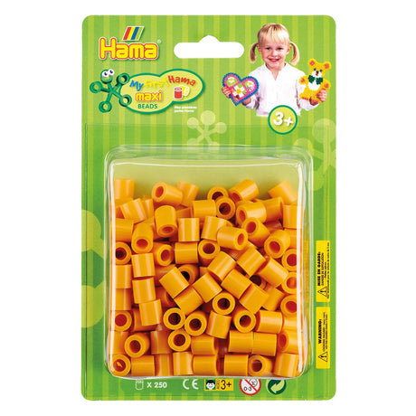 Hama maxi perles thermocollantes ours en peluche marron, 250 pcs.