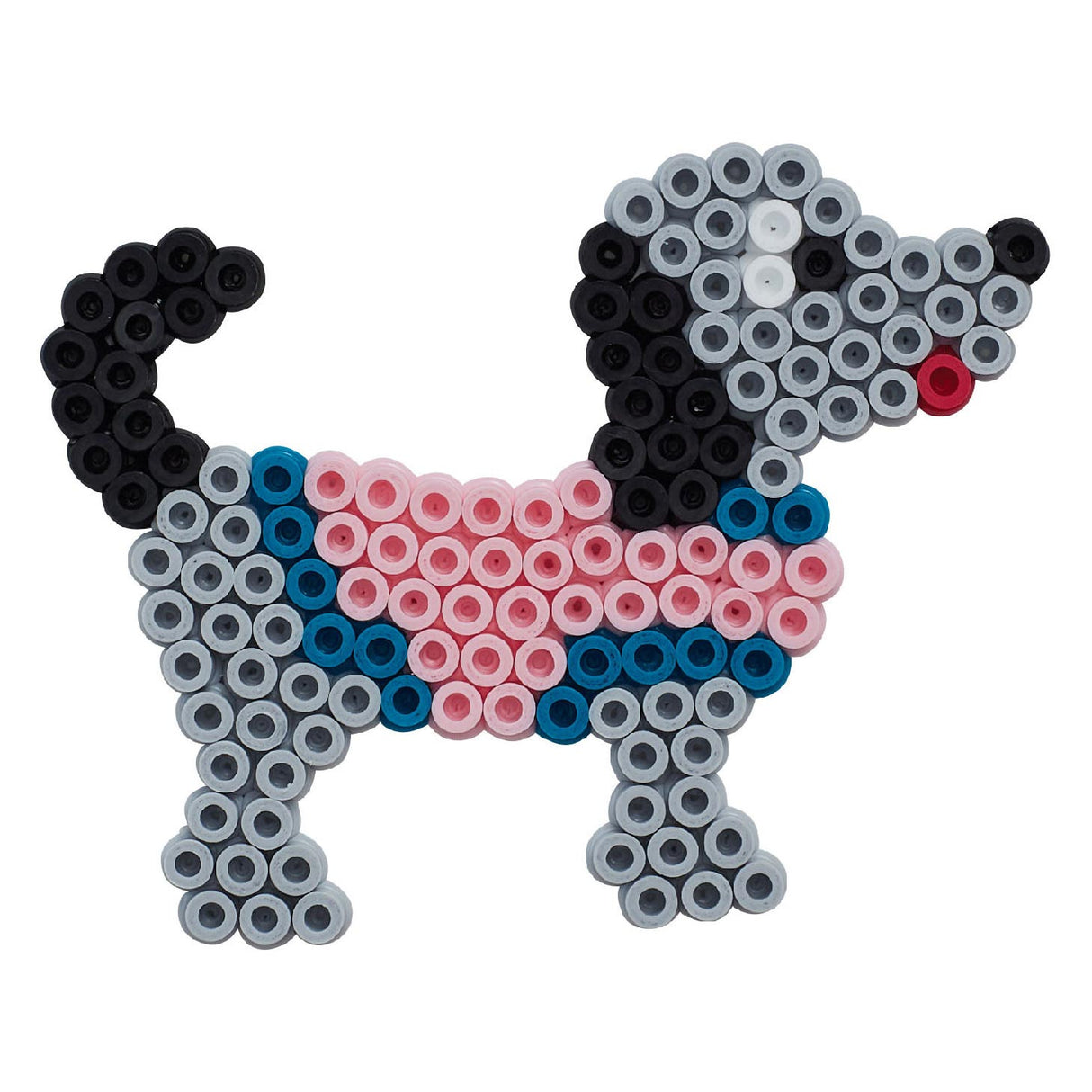 Hama set de perles à repasser chiens 1100 pièces - ensemble de jouets créatifs.