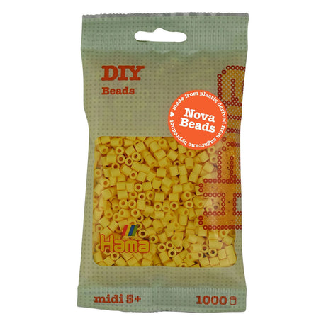 Perles thermocollantes Hama midi bio - jaune clair (103), 1000 pcs.