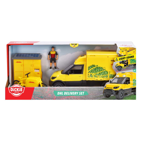 Ensemble de véhicules à colis Dickie DHL