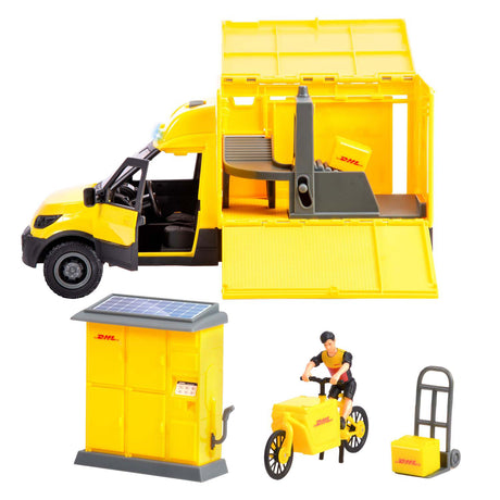 Ensemble de véhicules à colis Dickie DHL