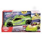 Voiture de course verte Dickie speed tronic