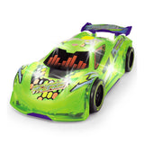 Voiture de course verte Dickie speed tronic