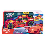 Dickie a battu la voiture de course rouge Breaker