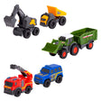 Véhicules de l'équipe Dickie micro city, 6 pcs.