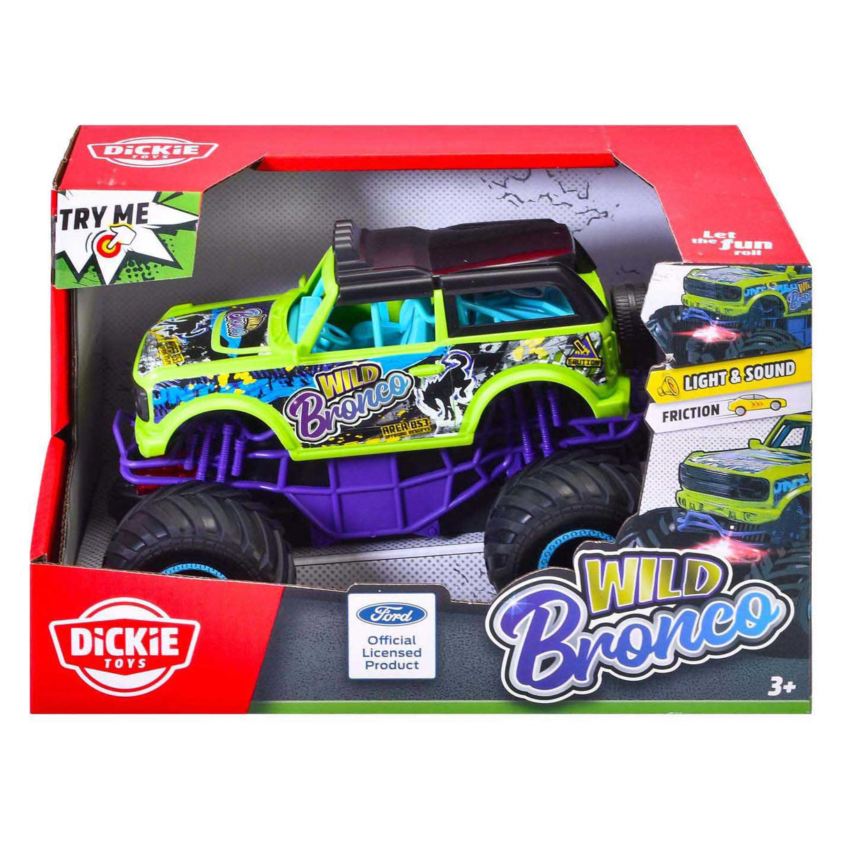 Véhicule tout terrain Dickie Wild Bronco