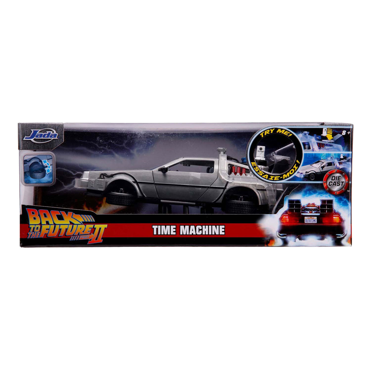 Jada Toys Jada Time Machine Retour vers le futur 2 1:24