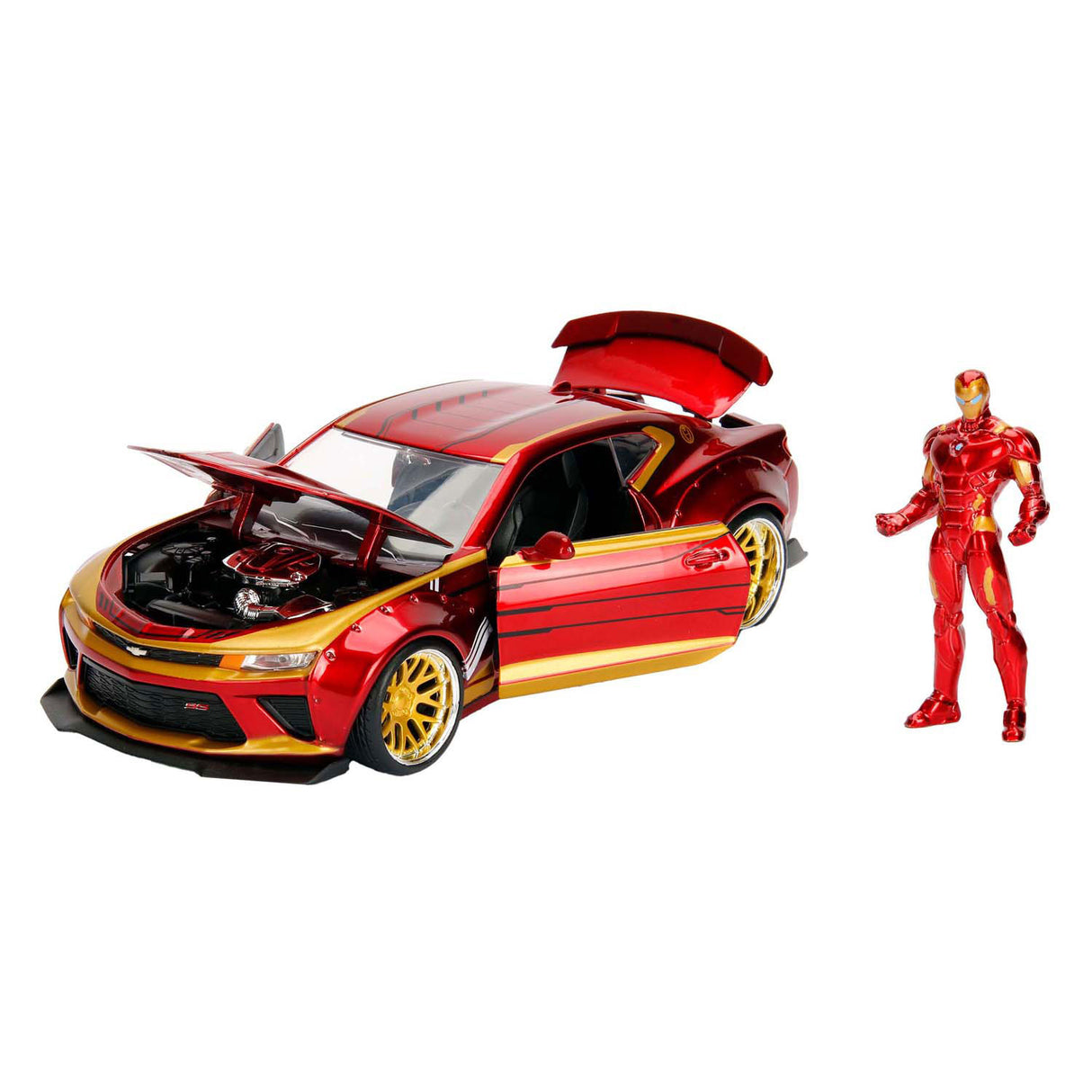 Jada jouets jada marvel ironman 2016 chevy camaro ss 1:24