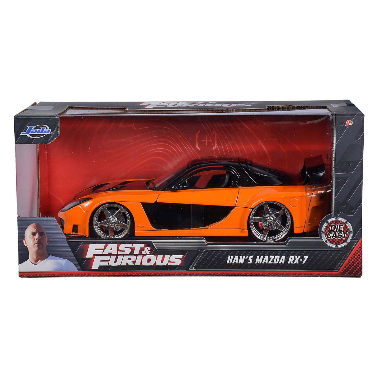 Jada jouets jada fast furious mazda rx-7 1:24