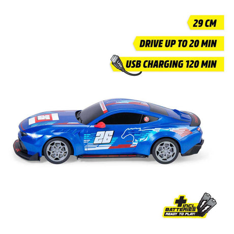 Dickie rc ford mustang personnalisé, essayez-moi, rtr