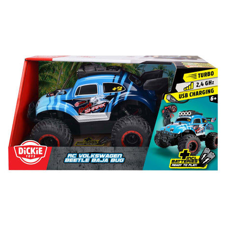 Dickie Toys - rc volkswagen beetle baja bug - buggy - à partir de 6 ans