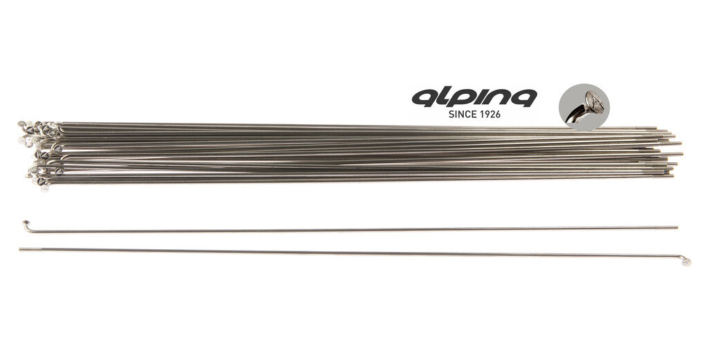 Alpina Spaken en acier inoxydable 14-296 sans mamelon