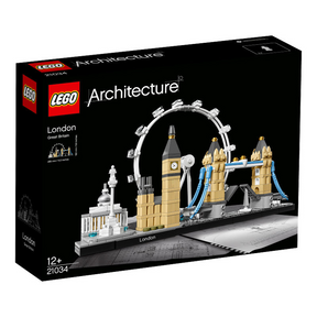 Kit de décoration et de construction Lego Architecture London Skyline Collection pour adultes 21034
