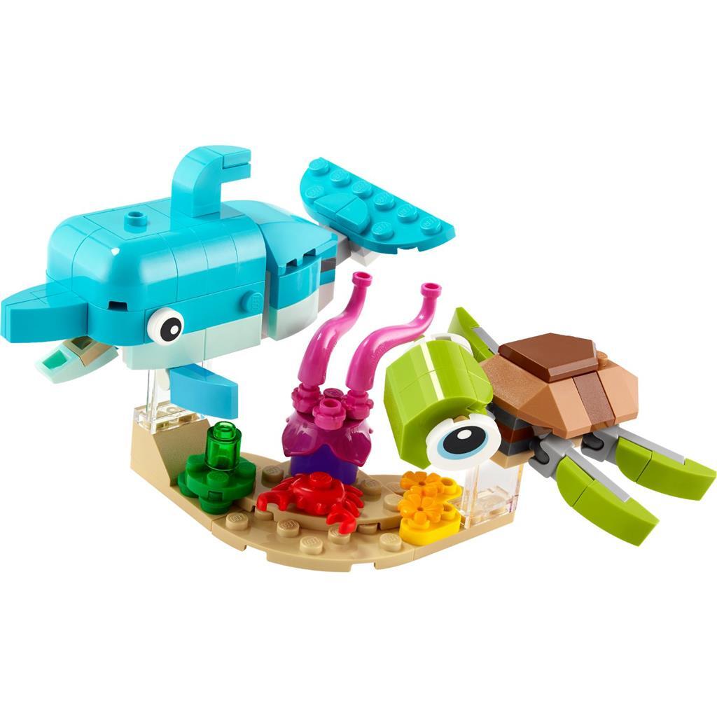 Lego creator 31128 3in1 dolfijn en schildpad