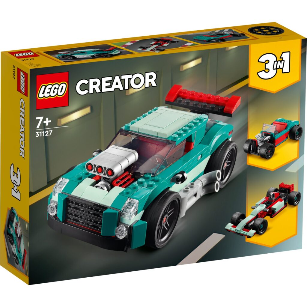 Lego -skaber 31127 3in1 Street Racer