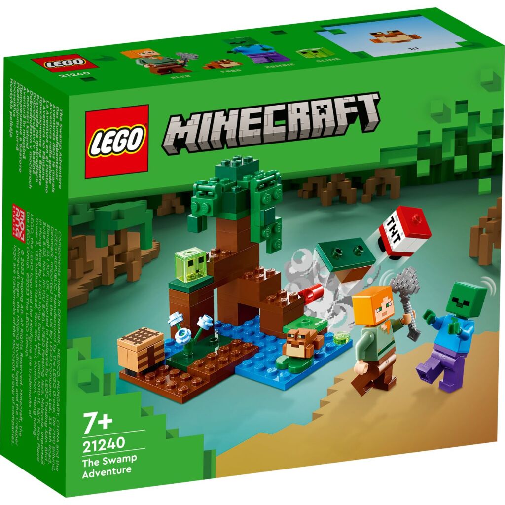 Lego LEGO Minecraft 21240 Het Moerasavontuur