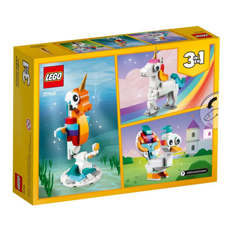 Lego Creator 31140 Licorne magique 3en1