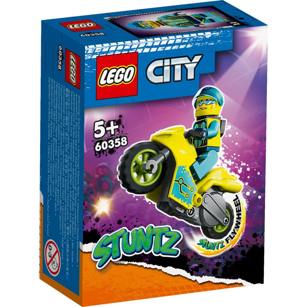 Lego City 60358 Stuntz Cyber ​​Stunt Motor