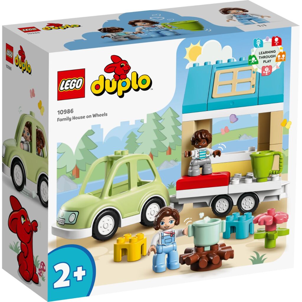 LEGO DUPLO 10986 Family House Op Wielen