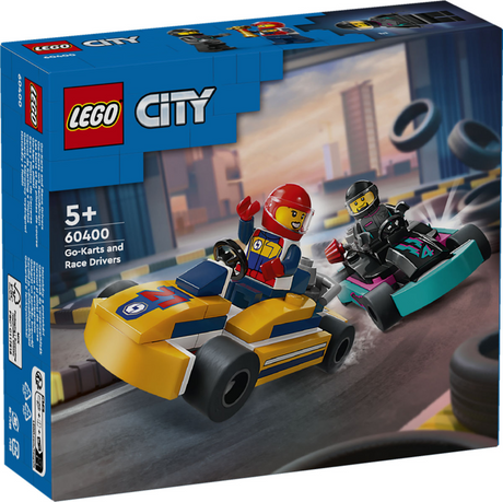 Karts et coureurs de Lego City - 60400