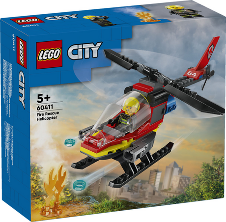 Hélicoptère de pompiers Lego City - 60411