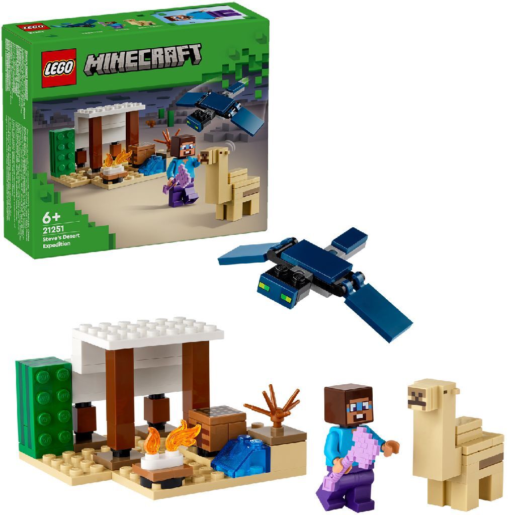 Lego Minecraft 21251 Steve #039 ; S expédition dans le désert