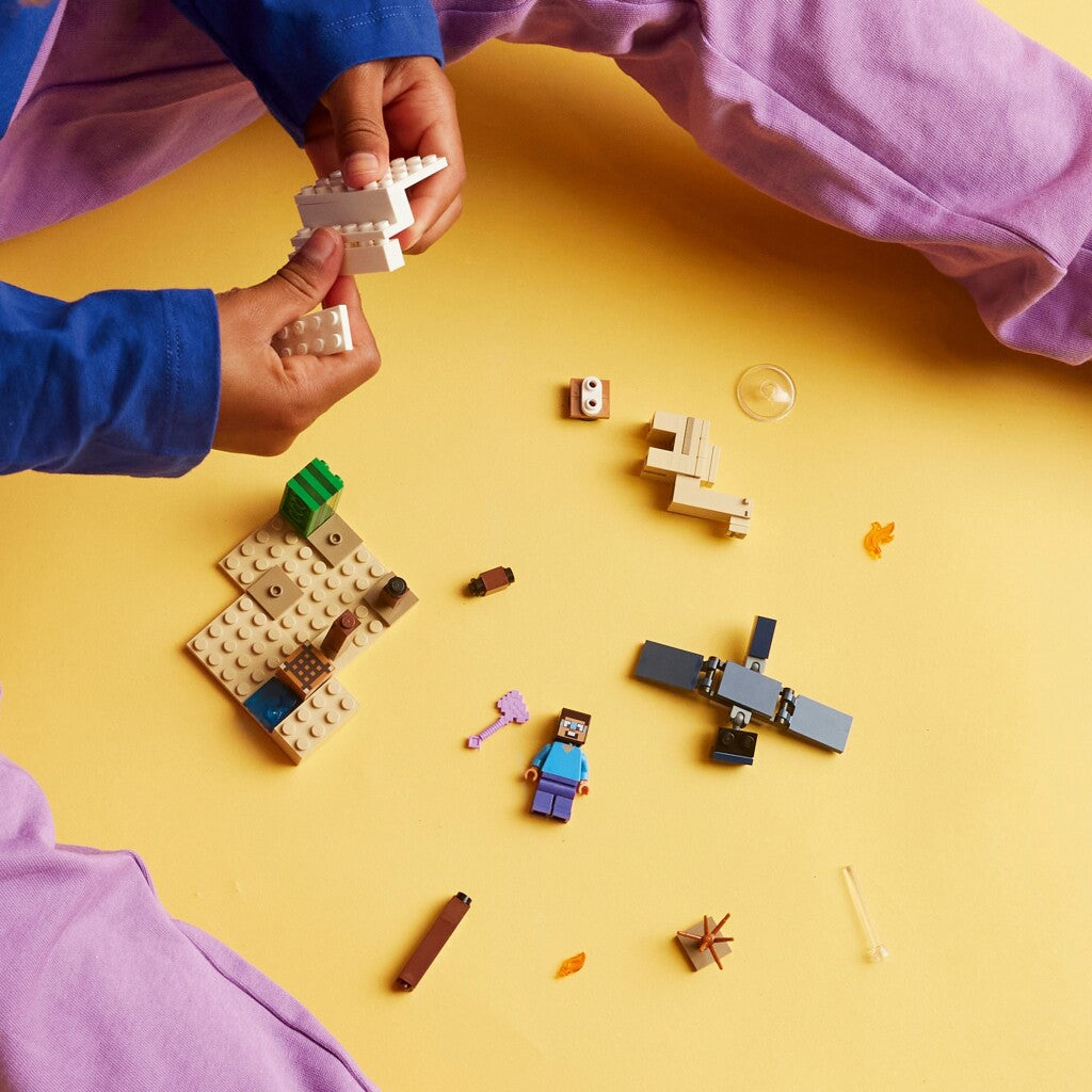 Lego Minecraft 21251 Steve #039 ; S expédition dans le désert
