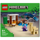 Lego Minecraft 21251 Steve #039 ; S expédition dans le désert