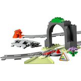 Lego Duplo Town 10425 Ensemble d'extension du tunnel ferroviaire et des rails