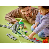 Lego Duplo Town 10425 Ensemble d'extension du tunnel ferroviaire et des rails