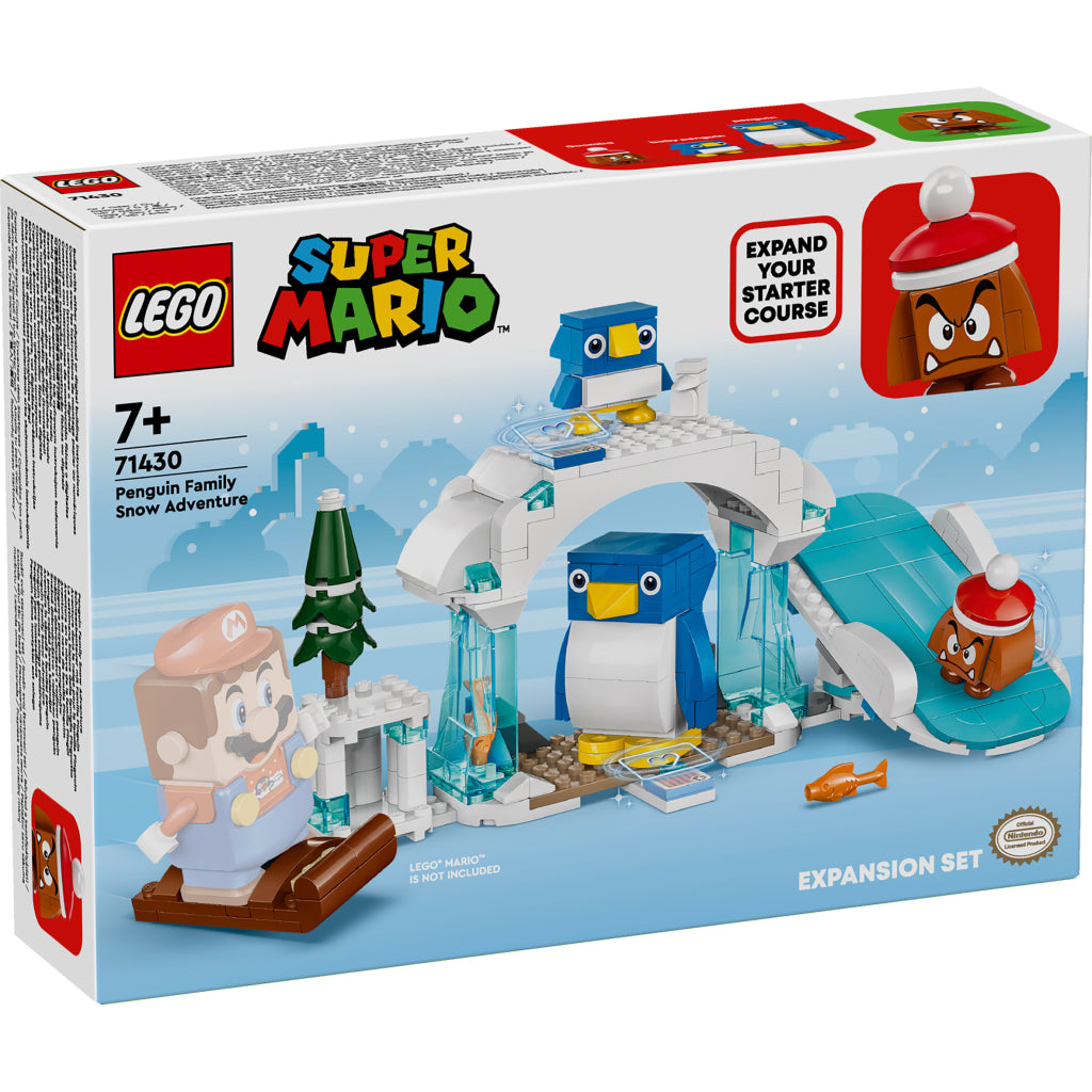 LEGO LEGO Super Mario 71430 Expansion Set: Schneeabenteuer mit Pinguin und Familie