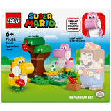 Lego 71428 L'œuf de Super Mario Yoshi, l'excellente forêt
