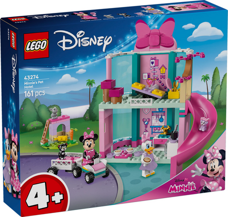 Lego Disney Mickey et ses amis - Jouet de construction de l'hôtel Minnie's Pet (43274)