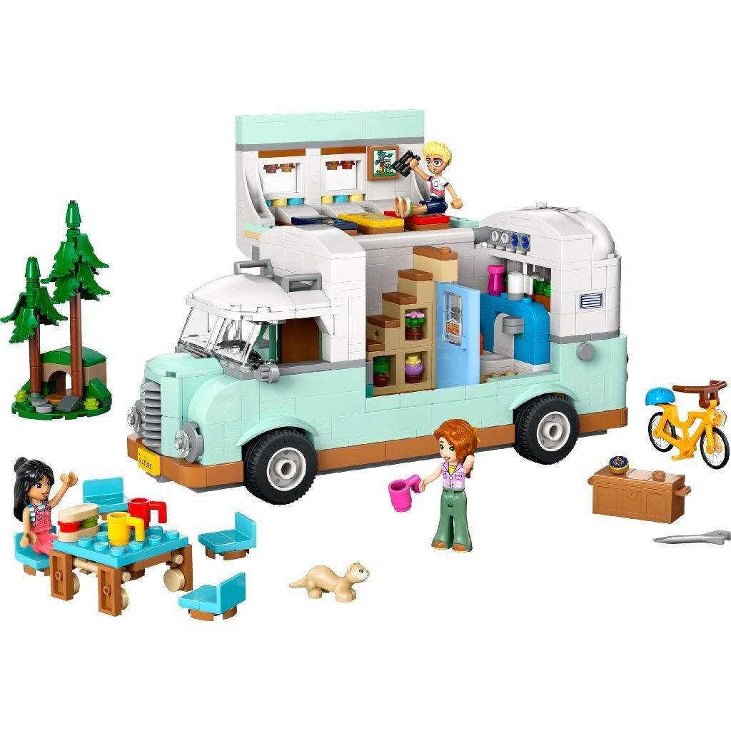 LEGO FRIENDS 42663 Camper Adventure s prijatelji