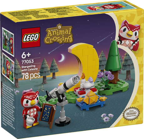 LEGO Animal Crossing observation des étoiles avec Céleste - 77053