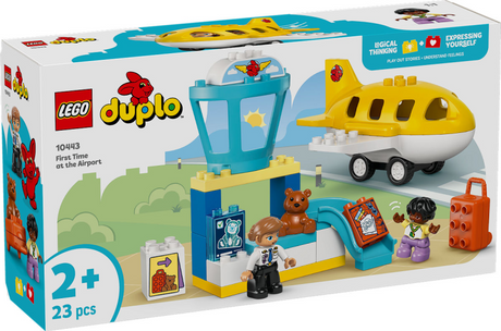 Lego® Duplo® city à l'aéroport pour la première fois - 10443