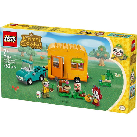 Lego animal traversant 77054 caravane et magasin de jardinage de Leifs