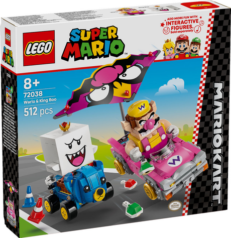 Lego ® Super Mario™ : Mario Kart™ – Wario et King Boo - 72038