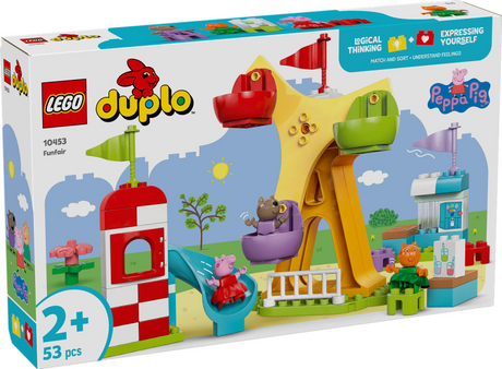 Lego ® duplo® foire peppa pig - jouets pour les tout-petits - 10453