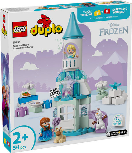 Lego Duplo ǀ Disney Ensemble de fête Le château gelé d'Anna et Elsa - 10455