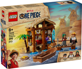 Lego ® une pièce cabane dans un village de moulin à vent - 75636