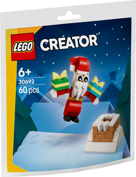 Lego Creator 30692 - Père Noël dans la cheminée (sac en papier)
