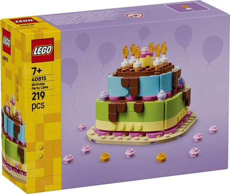Lego classic 40815 - gâteau d'anniversaire