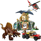 Lego Jurassic World 76976 Mission aérienne Spinosaurus et Quetzalcoatlus