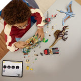 Lego Jurassic World 76976 Mission aérienne Spinosaurus et Quetzalcoatlus