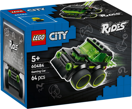 Promenades en ville Lego – voiture de course de jeu - 60484