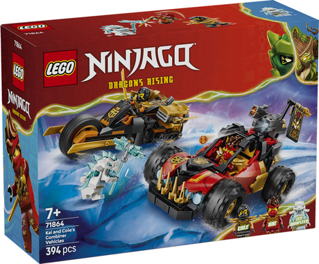 Lego Ninjago 71864 Les véhicules combinés de Kai et Cole